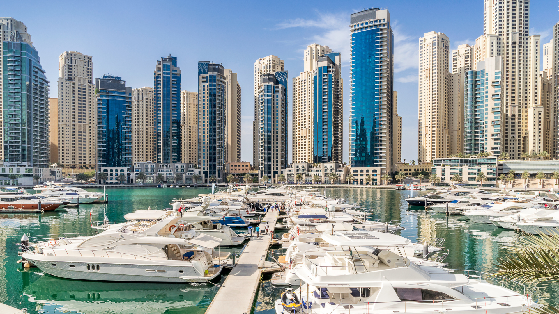 Panoramic view of Dubai's skyline, symbolizing the city's success and visionary 2040 urban plan.