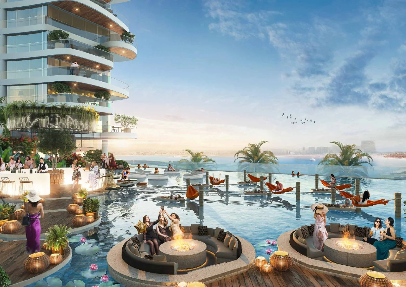 DAMAC Bay — Dubai Harbour — view 3
