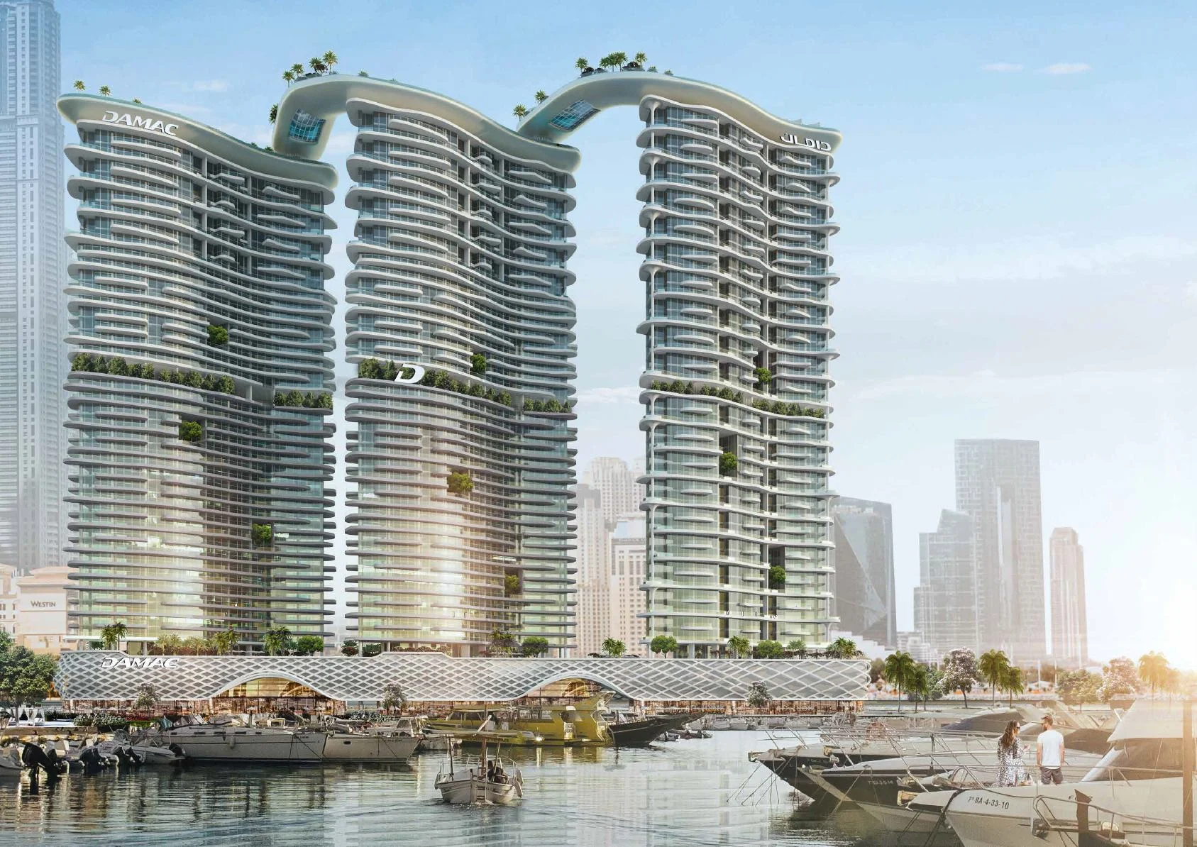 DAMAC Bay — Dubai Harbour — view 7
