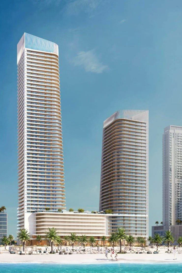 Grand Bleu Tower Elie Saab — Emaar Beachfront — view 11