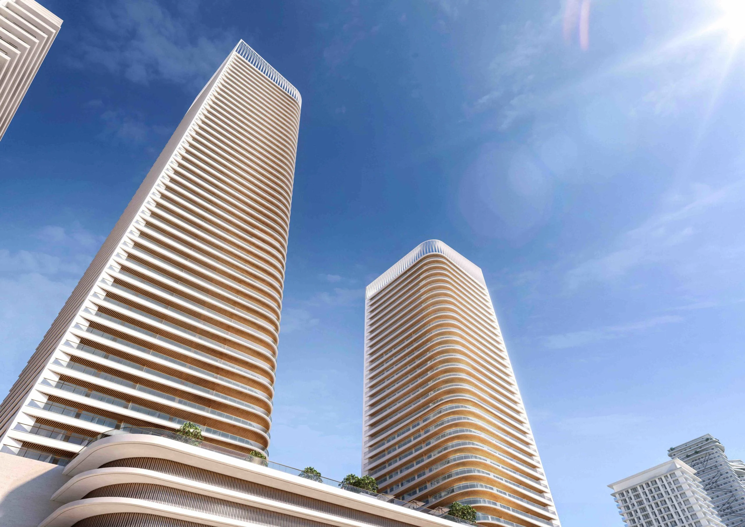 Grand Bleu Tower Elie Saab — Emaar Beachfront — view 12