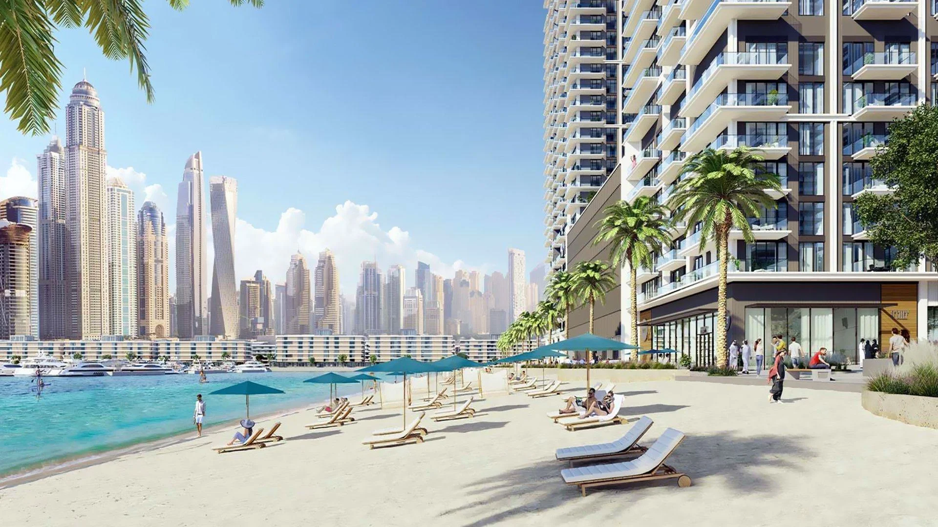 Palace Beach Residence — Emaar Beachfront — view 13