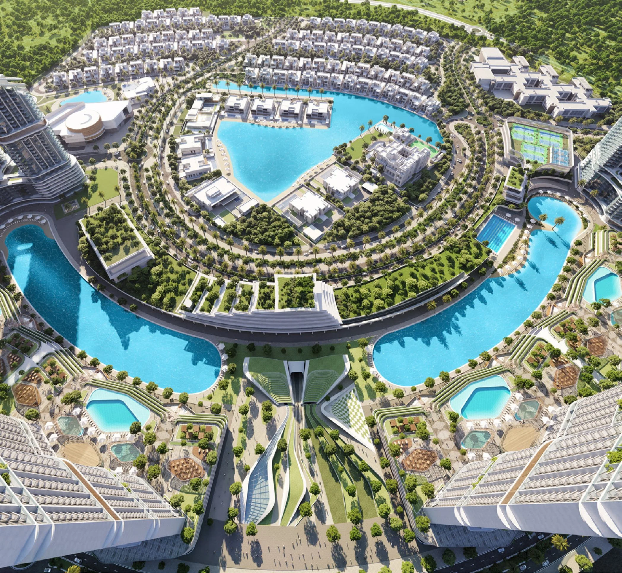 Riverside Crescent — Sobha Hartland — view 3
