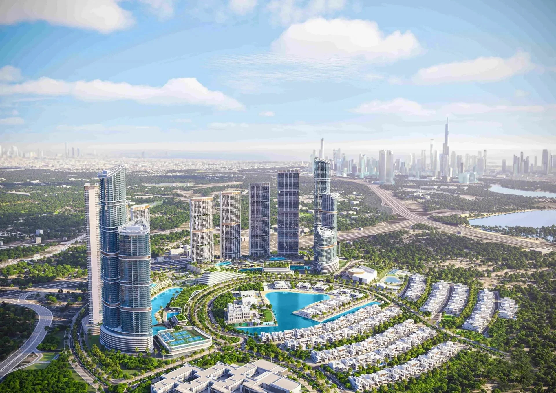 Riverside Crescent — Sobha Hartland — view 5