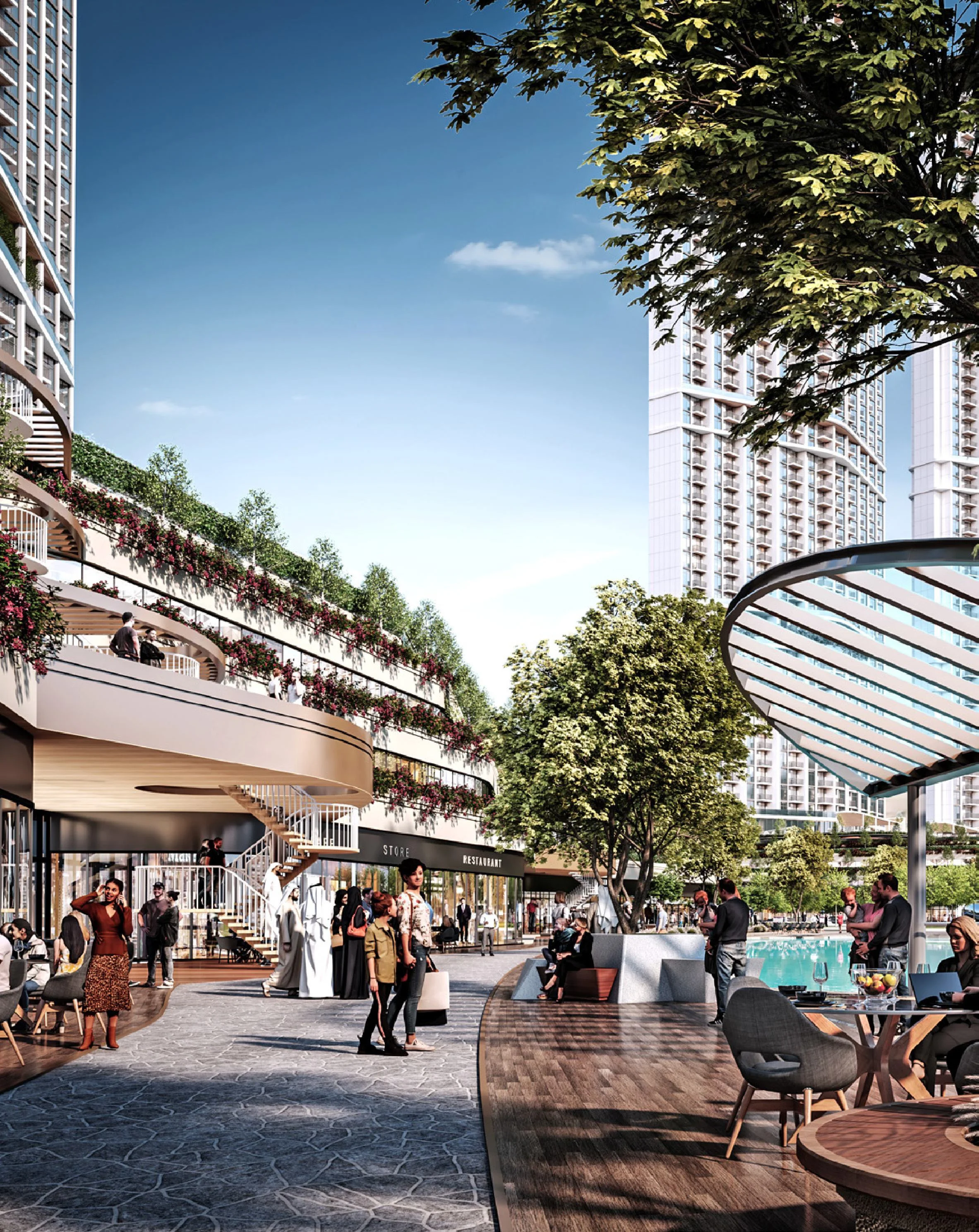 Riverside Crescent — Sobha Hartland — view 12