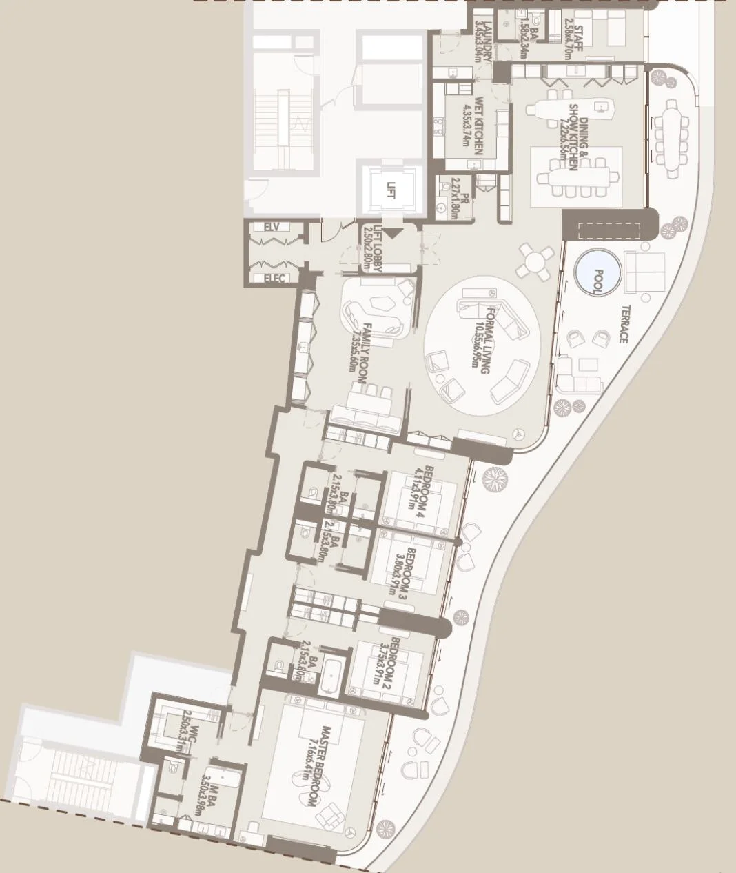 Solaya Mansions — La Mer, Jumeirah — view 19