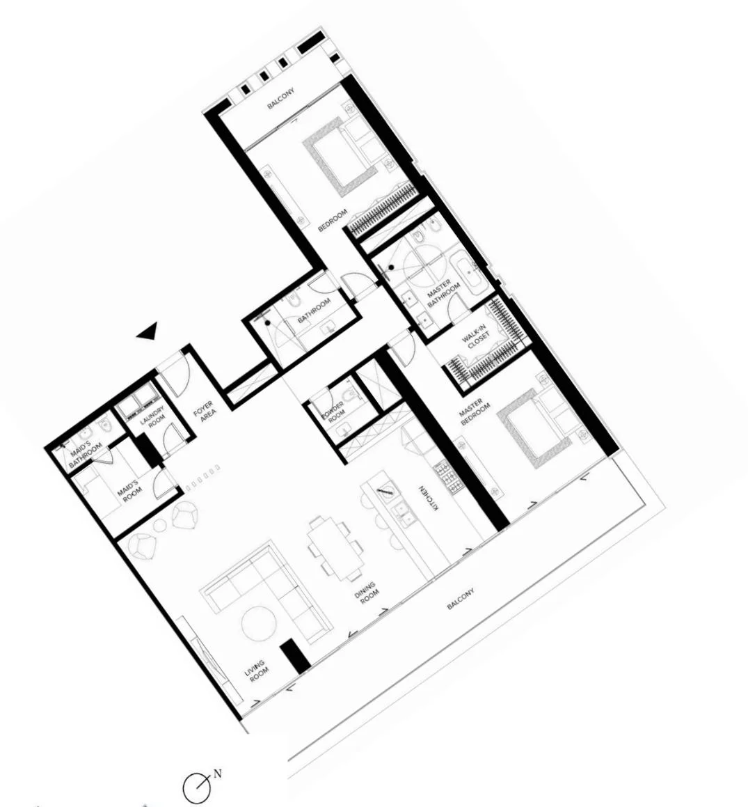 The Ritz-Carlton Residences — Keturah Resort — view 31